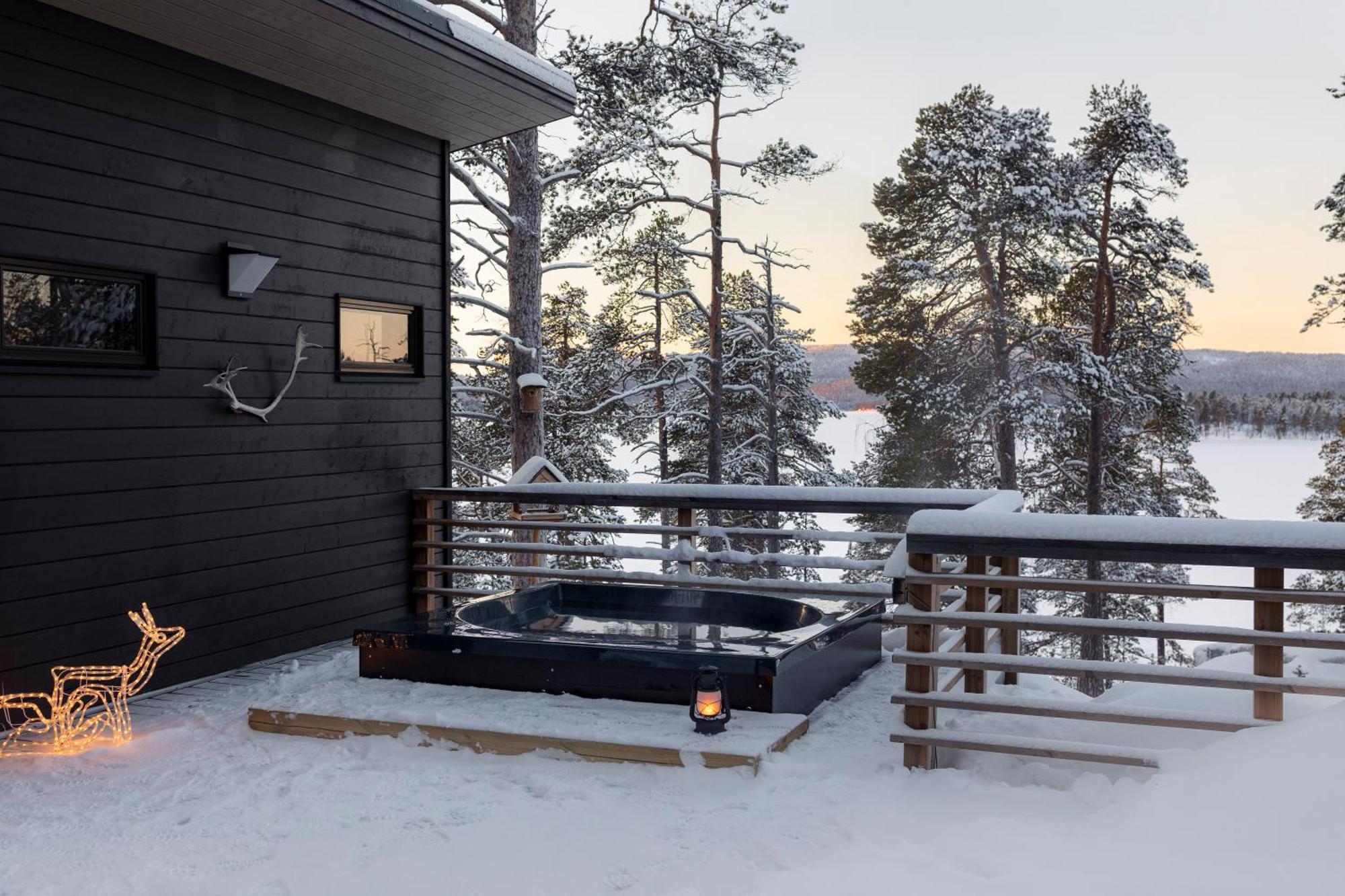 Norlight Cottages Ivalo - Tuli Exterior foto
